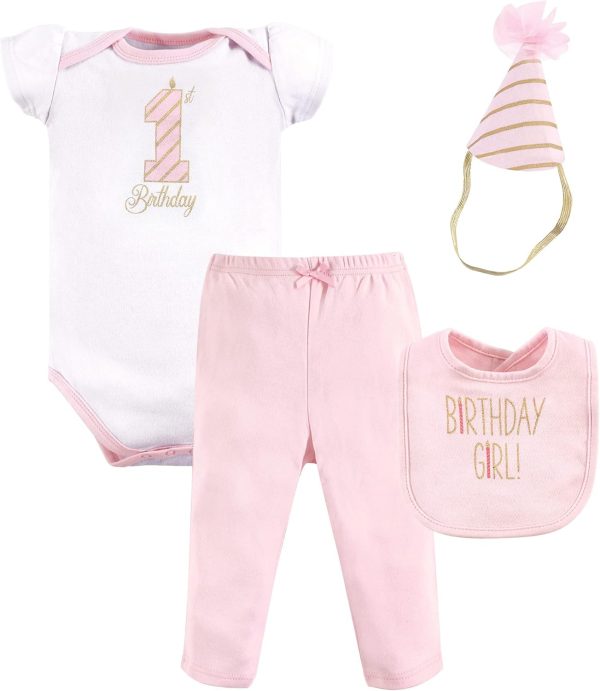 Hudson Baby baby-girls Birthday Boxed Giftset