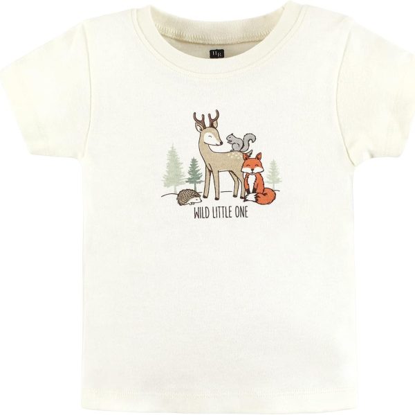Hudson Baby baby-girls Cotton Hoodie, Bodysuit Or Tee Top and Pant Set - Image 3