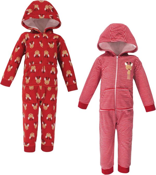 Hudson Baby Unisex Baby Fleece Jumpsuits, Coveralls, and Playsuits - Image 2
