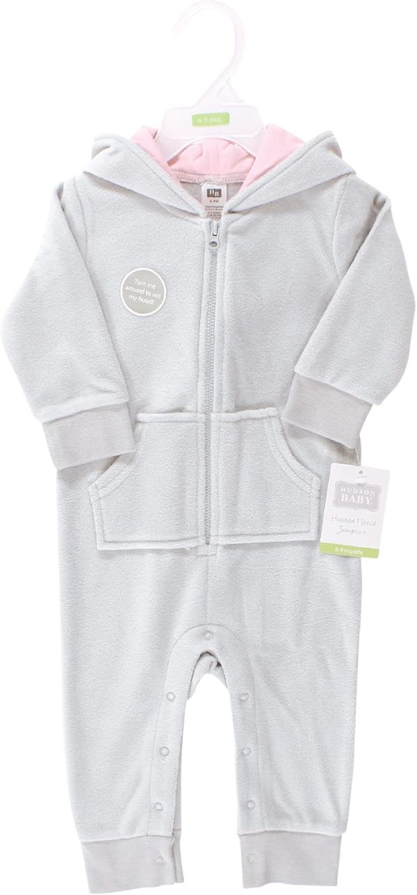 Hudson Baby Unisex Baby Fleece Jumpsuits, Coveralls, and Playsuits - Image 6