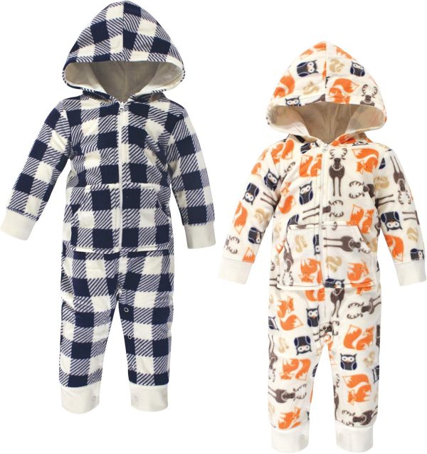 Hudson Baby Unisex Baby Fleece Jumpsuits, Coveralls, and Playsuits - Image 9