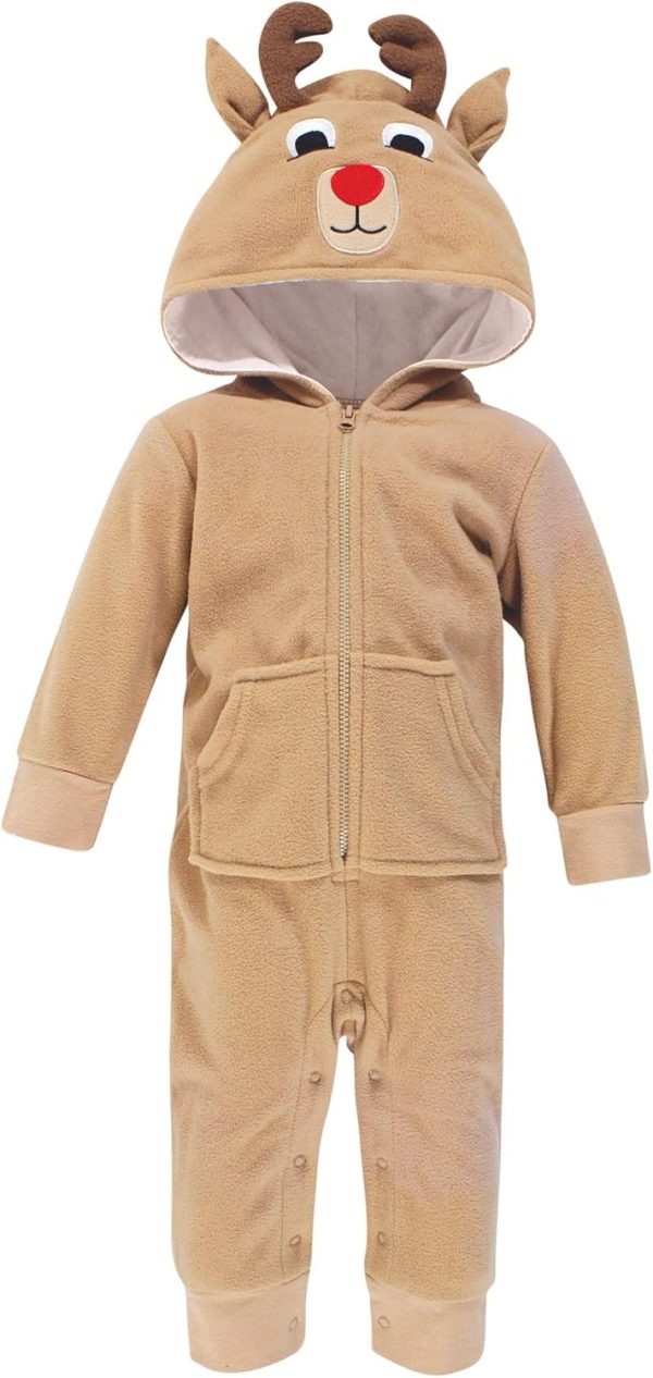 Hudson Baby Unisex Baby Fleece Jumpsuits, Coveralls, and Playsuits - Image 11