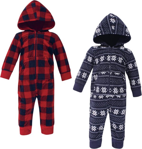 Hudson Baby Unisex Baby Fleece Jumpsuits, Coveralls, and Playsuits - Image 18