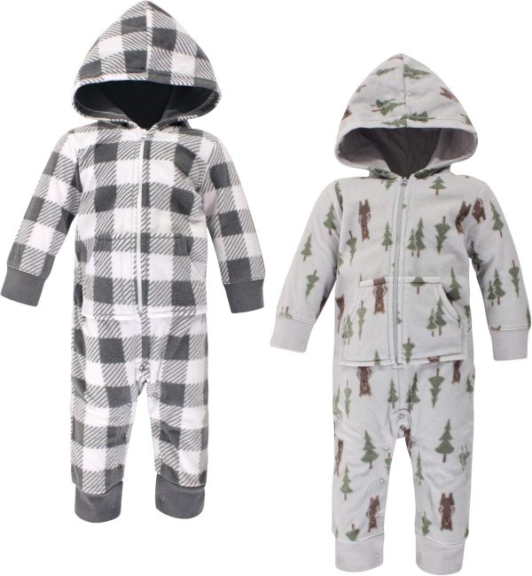 Hudson Baby Unisex Baby Fleece Jumpsuits, Coveralls, and Playsuits - Image 24