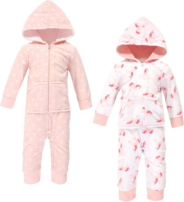 Hudson Baby Unisex Baby Fleece Jumpsuits, Coveralls, and Playsuits - Image 34