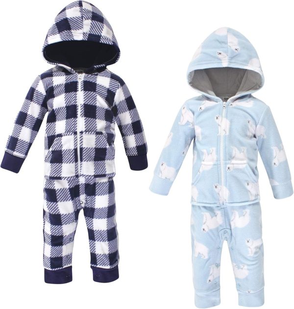 Hudson Baby Unisex Baby Fleece Jumpsuits, Coveralls, and Playsuits - Image 41
