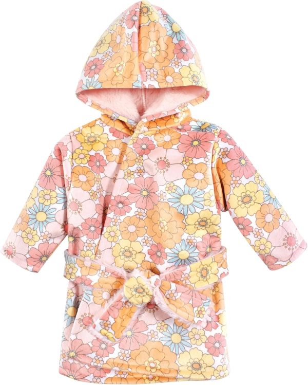 Hudson Baby Unisex Baby Mink with Faux Fur Lining Pool and Beach Robe Cover-ups - Image 11