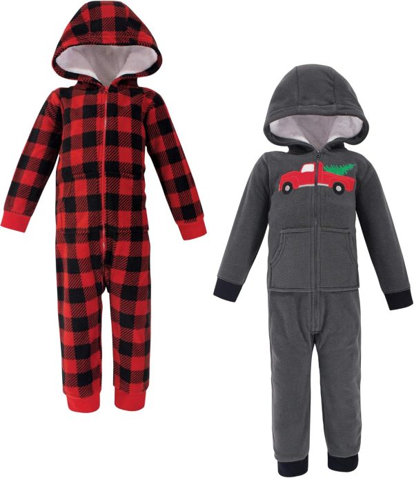 Hudson Baby Unisex Baby Fleece Jumpsuits, Coveralls, and Playsuits - Image 47