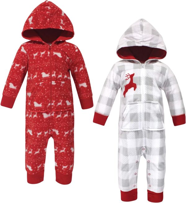 Hudson Baby Unisex Baby Fleece Jumpsuits, Coveralls, and Playsuits - Image 48