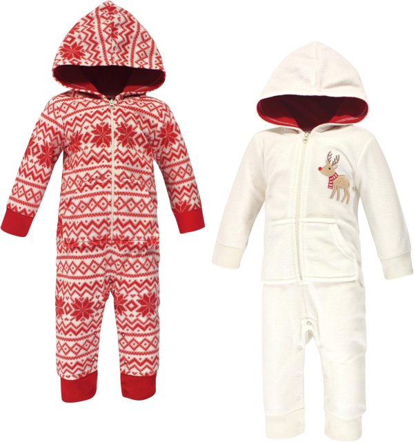 Hudson Baby Unisex Baby Fleece Jumpsuits, Coveralls, and Playsuits - Image 52