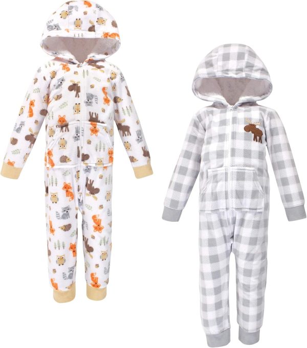 Hudson Baby Unisex Baby Fleece Jumpsuits, Coveralls, and Playsuits - Image 54