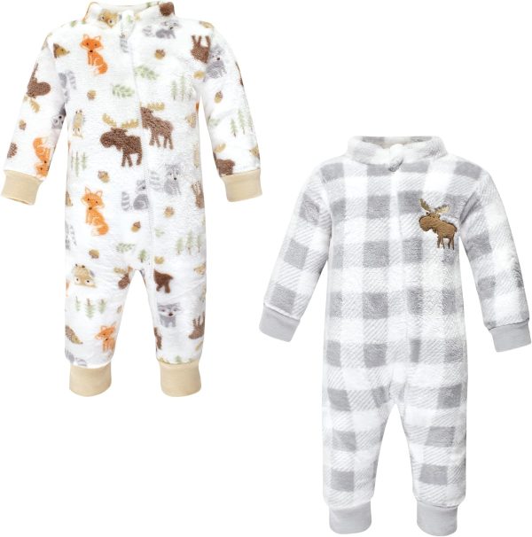Hudson Baby Unisex Baby Fleece Jumpsuits, Coveralls, and Playsuits - Image 57