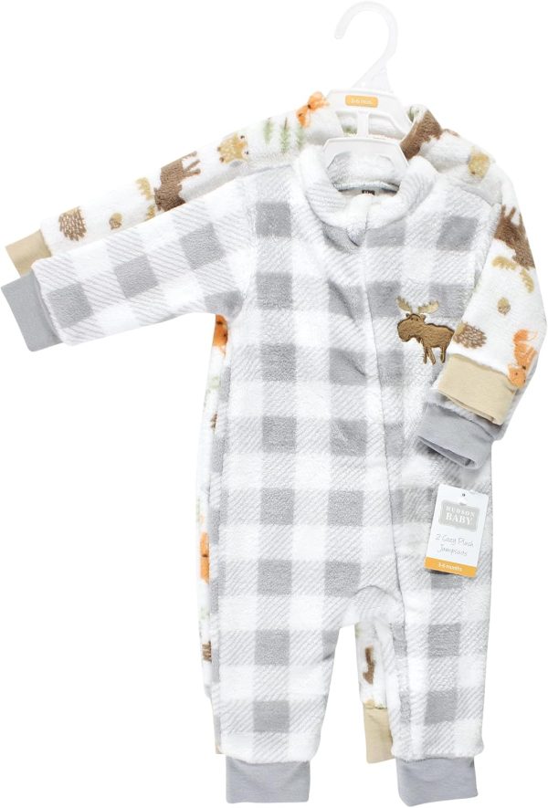 Hudson Baby Unisex Baby Fleece Jumpsuits, Coveralls, and Playsuits - Image 58