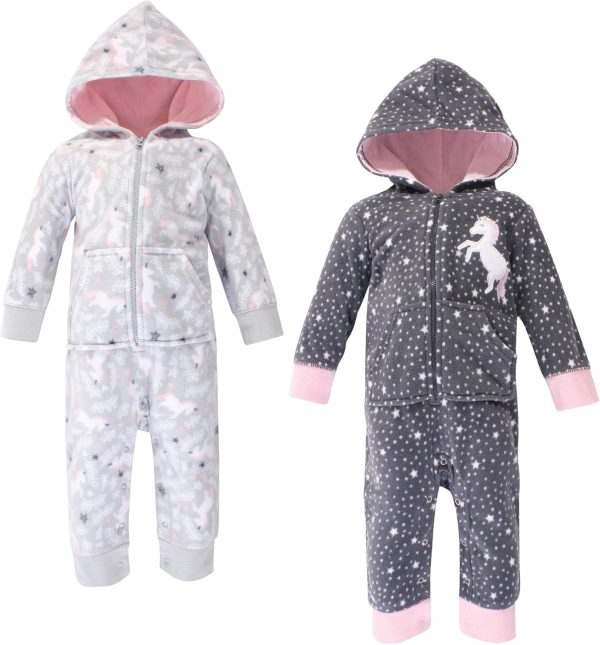 Hudson Baby Unisex Baby Fleece Jumpsuits, Coveralls, and Playsuits - Image 64