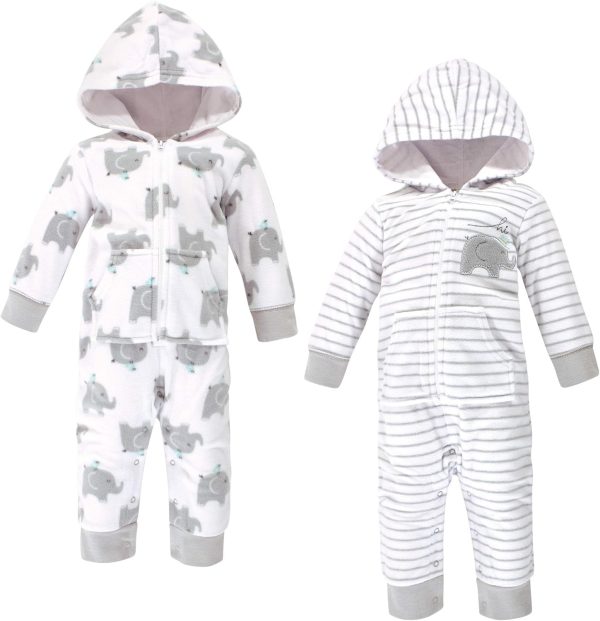 Hudson Baby Unisex Baby Fleece Jumpsuits, Coveralls, and Playsuits - Image 66