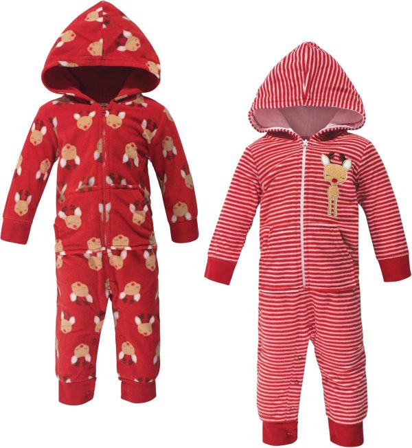 Hudson Baby Unisex Baby Fleece Jumpsuits, Coveralls, and Playsuits - Image 67