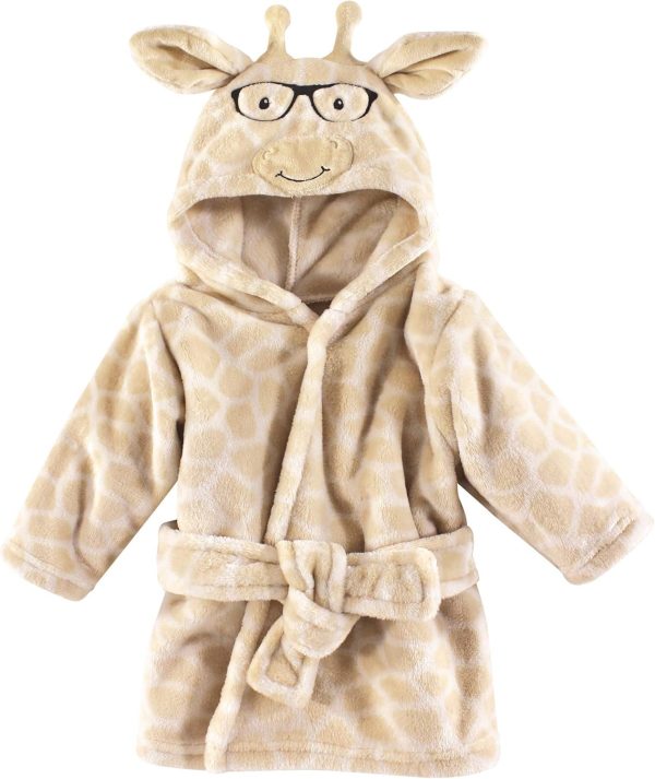 Hudson Baby Unisex Baby Plush Animal Face Bathrobe - Image 6