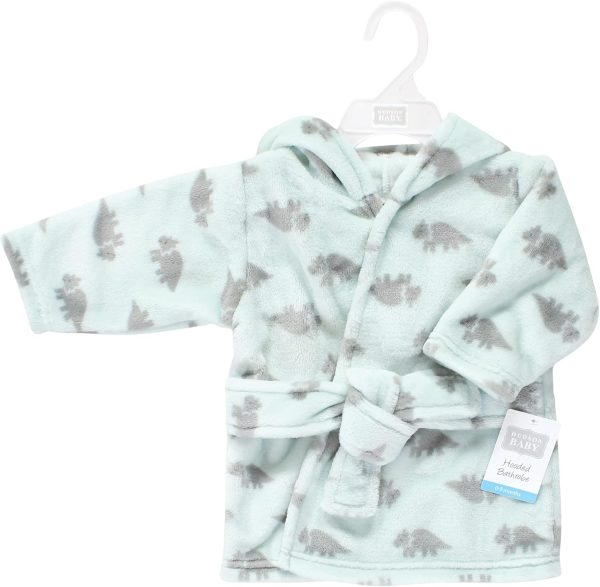 Hudson Baby Unisex Baby Plush Animal Face Bathrobe - Image 9