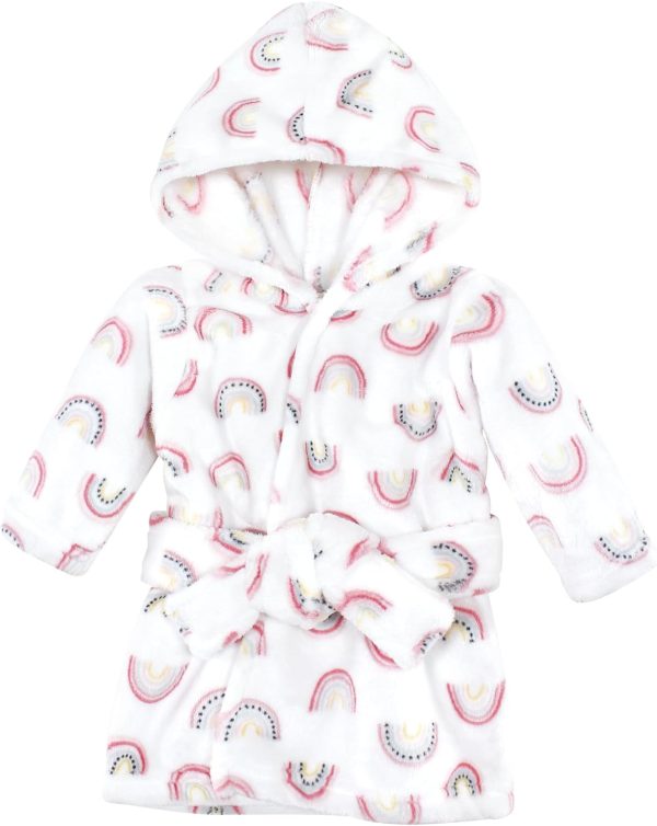 Hudson Baby Unisex Baby Plush Animal Face Bathrobe - Image 12