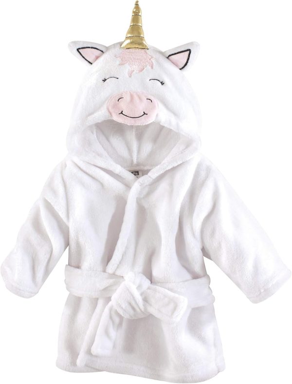 Hudson Baby Unisex Baby Plush Animal Face Bathrobe - Image 14