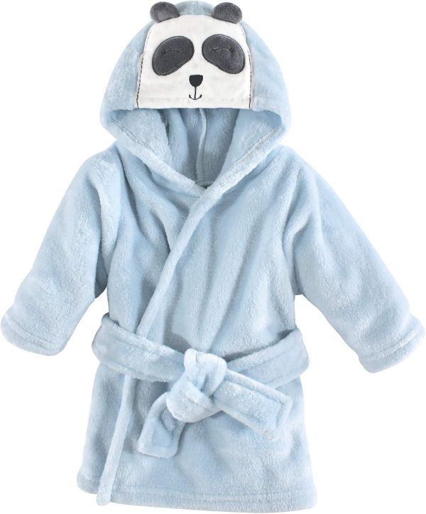 Hudson Baby Unisex Baby Plush Animal Face Bathrobe - Image 25