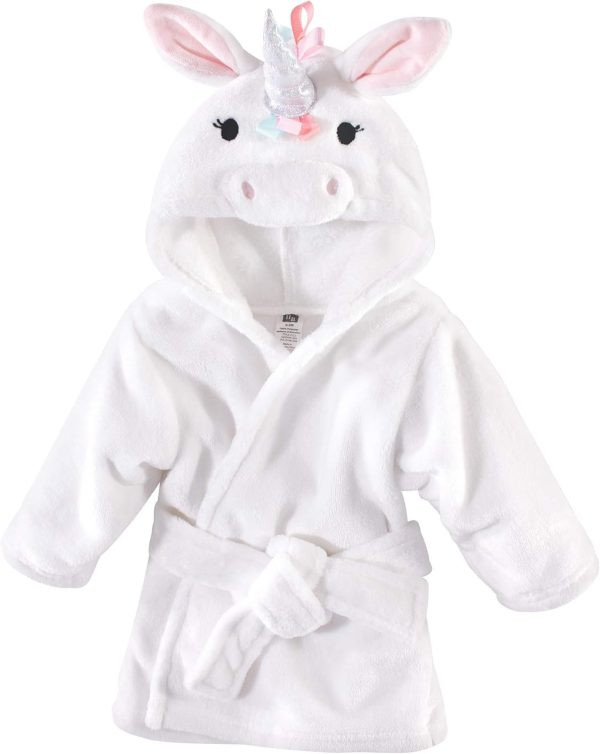 Hudson Baby Unisex Baby Plush Animal Face Bathrobe - Image 26