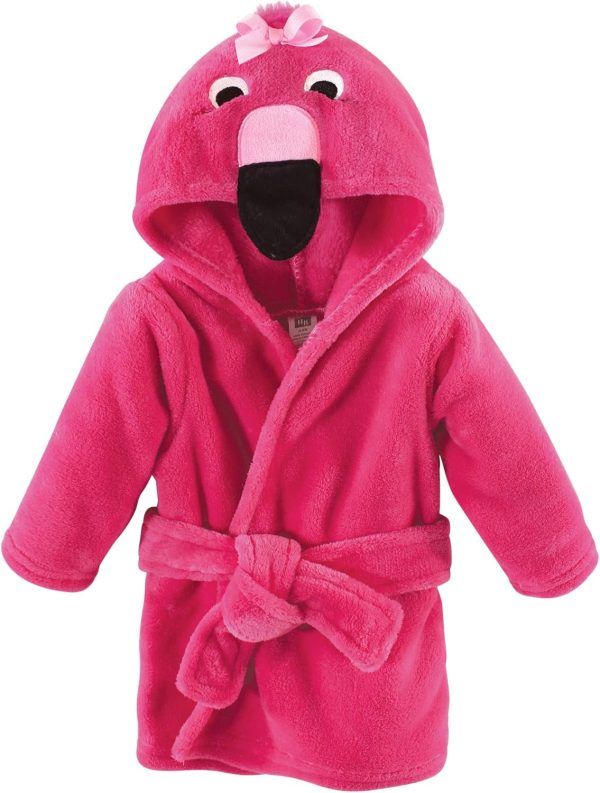 Hudson Baby Unisex Baby Plush Animal Face Bathrobe - Image 28