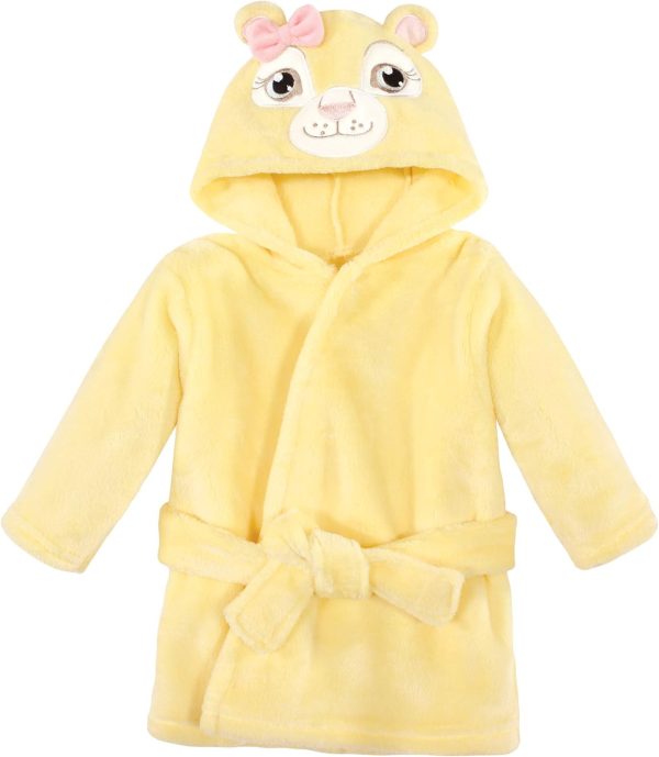 Hudson Baby Unisex Baby Plush Animal Face Bathrobe - Image 29