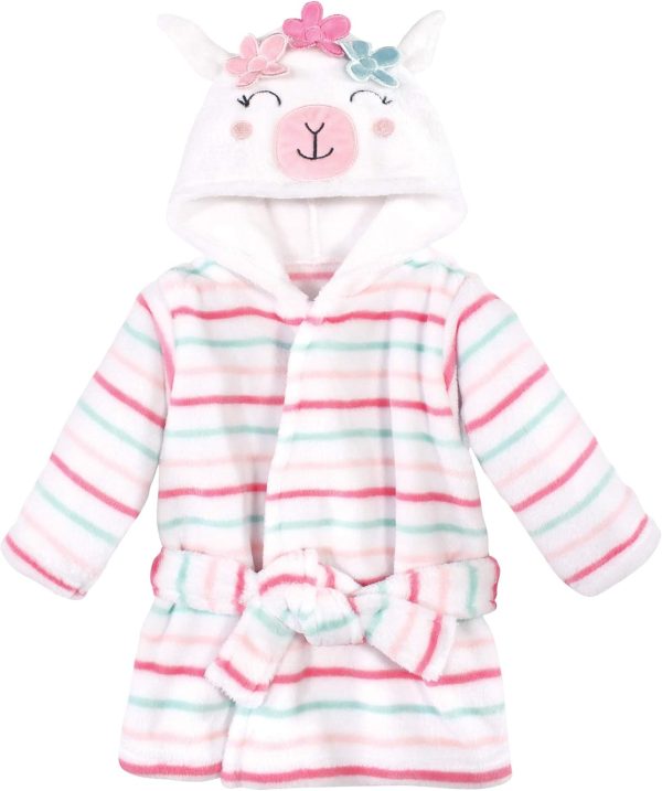 Hudson Baby Unisex Baby Plush Animal Face Bathrobe - Image 36