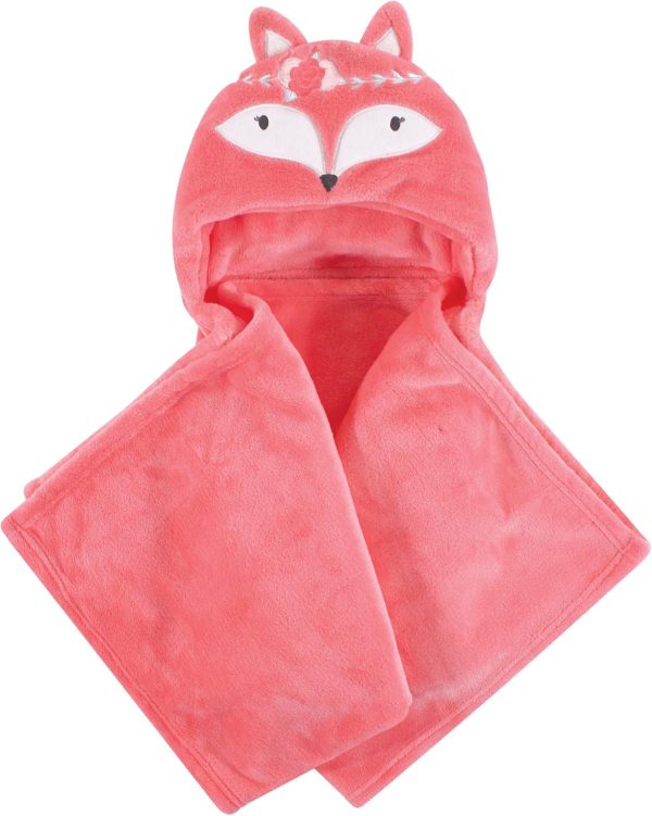 Hudson Baby Unisex Baby Plush Animal Face Bathrobe - Image 39