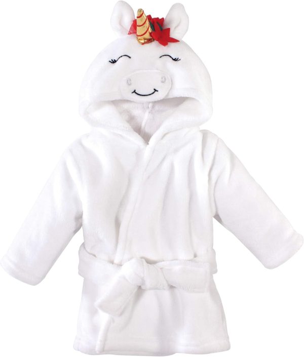 Hudson Baby Unisex Baby Plush Animal Face Bathrobe - Image 40