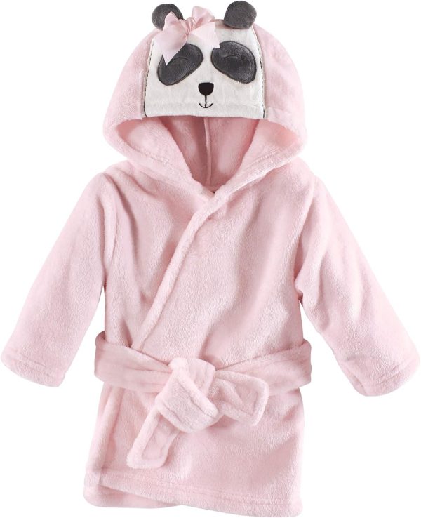 Hudson Baby Unisex Baby Plush Animal Face Bathrobe - Image 53