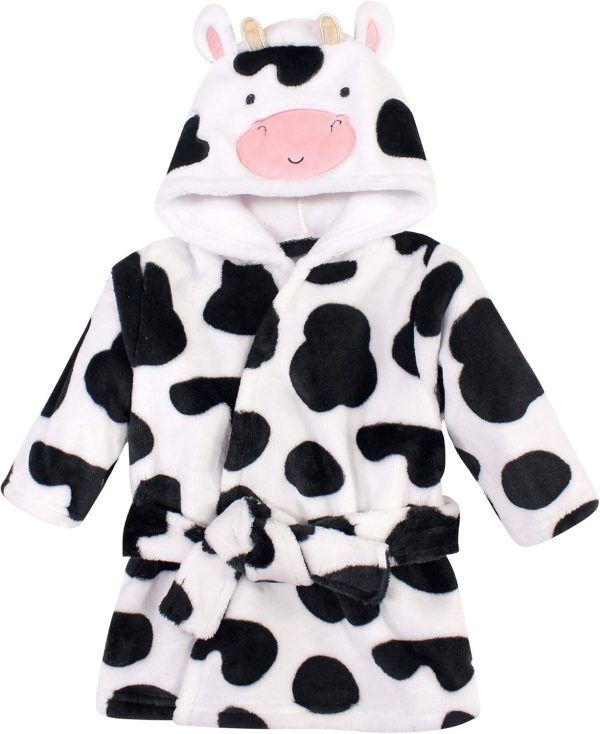 Hudson Baby Unisex Baby Plush Animal Face Bathrobe - Image 61
