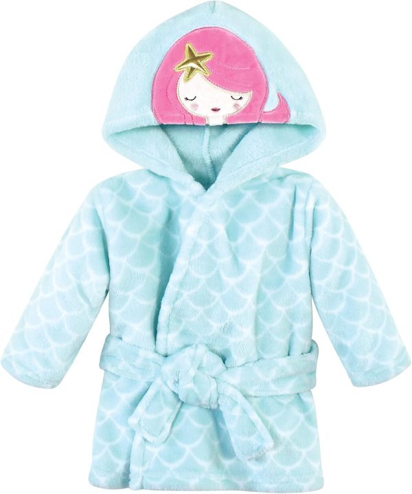 Hudson Baby Unisex Baby Plush Animal Face Bathrobe - Image 69