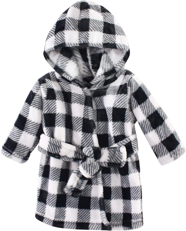 Hudson Baby Unisex Baby Plush Animal Face Bathrobe - Image 71