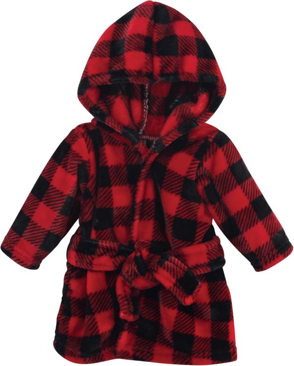 Hudson Baby Unisex Baby Plush Animal Face Bathrobe - Image 74