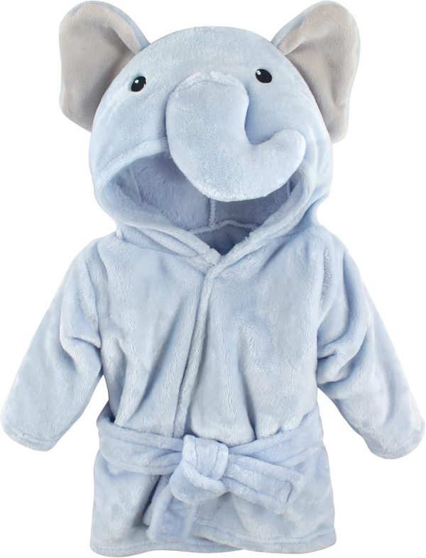 Hudson Baby Unisex Baby baby-girls baby-boys Plush Pool and Beach Robe Cover-ups - Image 6