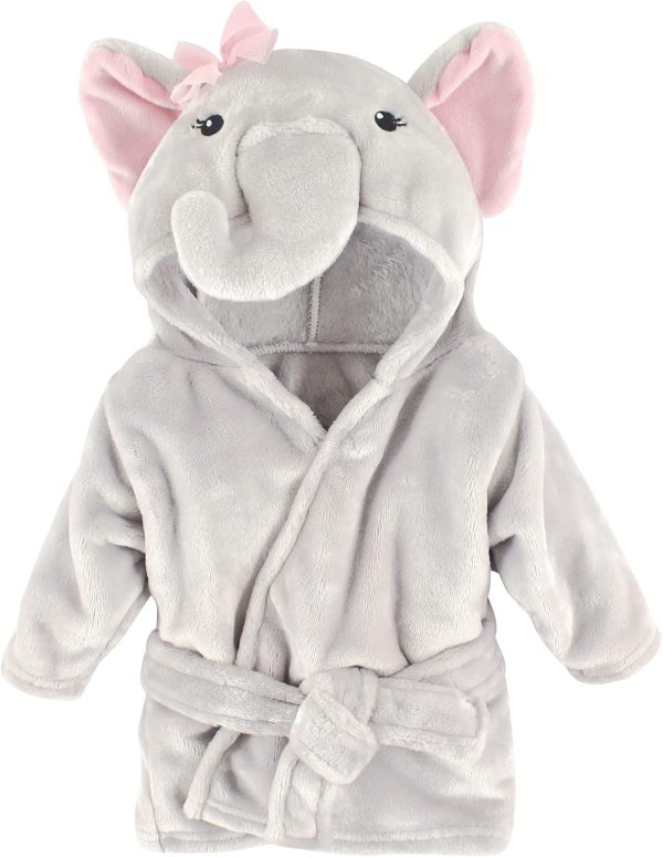 Hudson Baby Unisex Baby baby-girls baby-boys Plush Pool and Beach Robe Cover-ups - Image 7