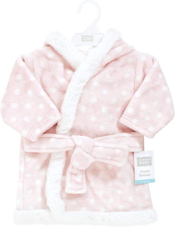 Hudson Baby Unisex Baby Plush Animal Face Bathrobe - Image 78