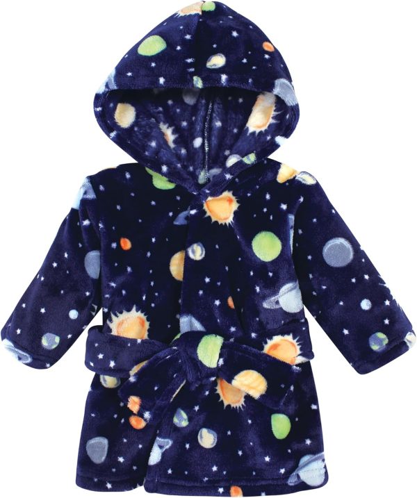 Hudson Baby Unisex Baby Plush Animal Face Bathrobe - Image 82