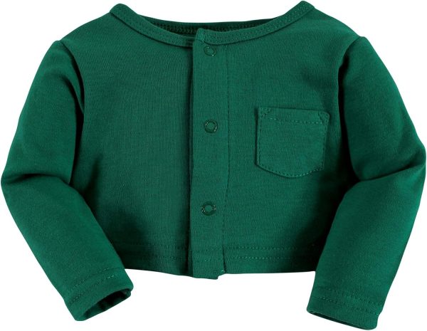 Hudson Baby Baby Girls' Cotton Dress and Cardigan Set - Image 7