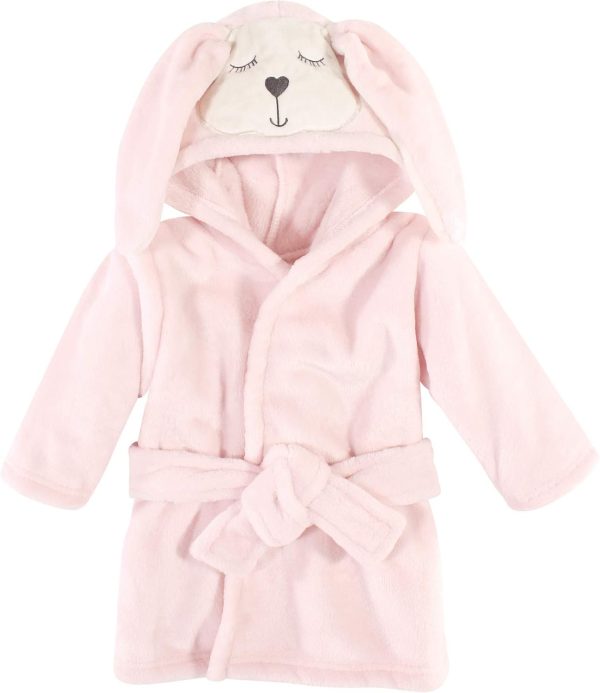 Hudson Baby Unisex Baby Plush Animal Face Bathrobe - Image 89