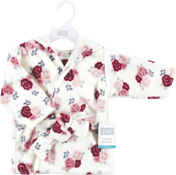 Hudson Baby Unisex Baby Plush Animal Face Bathrobe - Image 94