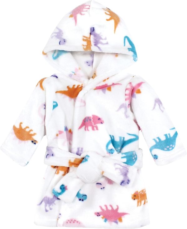 Hudson Baby Unisex Baby Plush Animal Face Bathrobe - Image 97