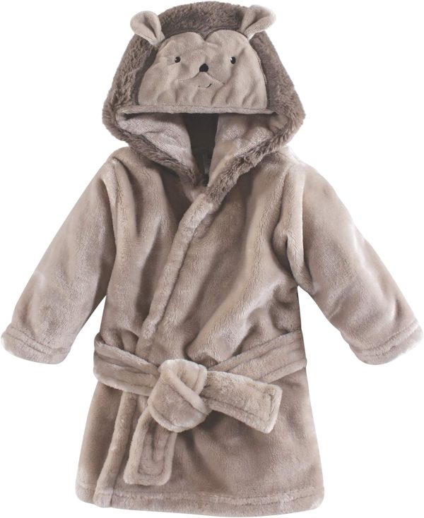 Hudson Baby Unisex Baby Plush Animal Face Bathrobe - Image 99