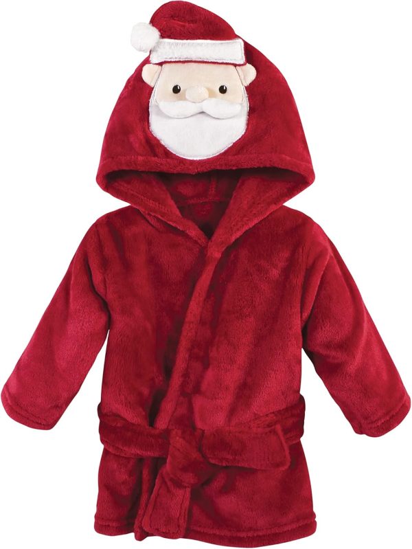 Hudson Baby Unisex Baby Plush Animal Face Bathrobe - Image 101