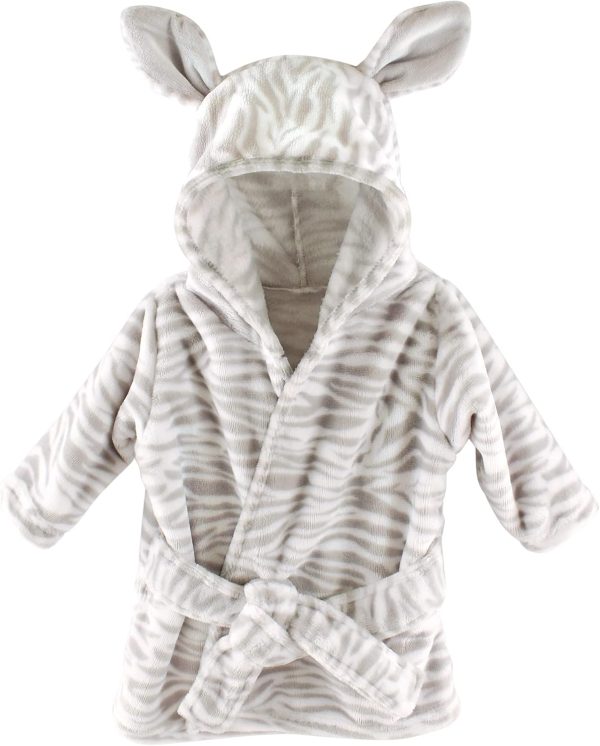 Hudson Baby Unisex Baby Plush Animal Face Bathrobe - Image 109