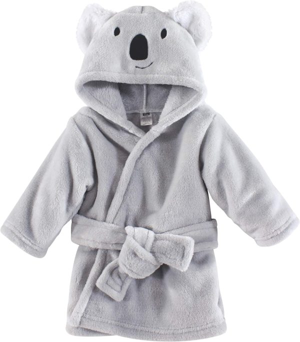 Hudson Baby Unisex Baby Plush Animal Face Bathrobe - Image 110