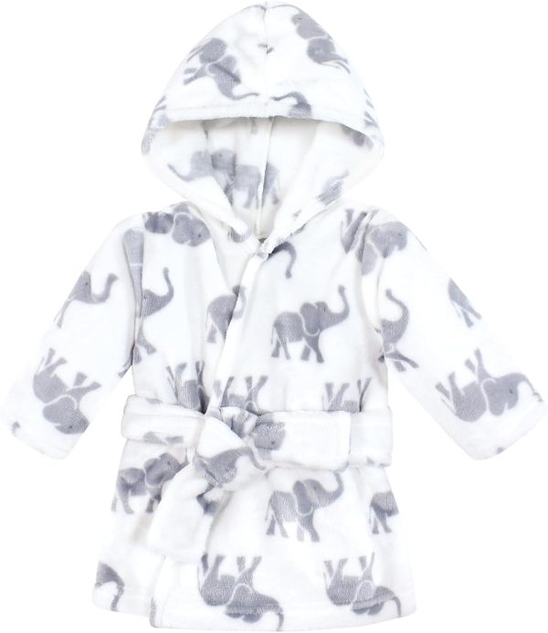 Hudson Baby Unisex Baby Plush Animal Face Bathrobe - Image 113