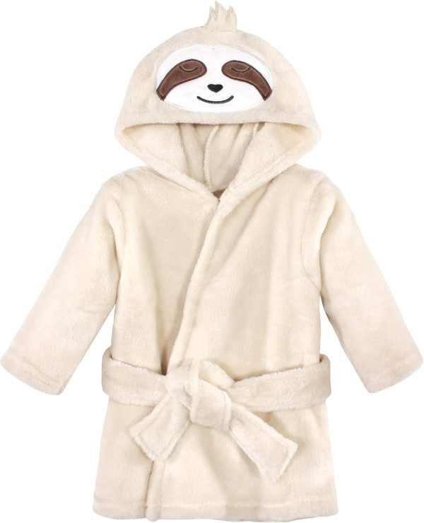 Hudson Baby Unisex Baby Plush Animal Face Bathrobe - Image 115